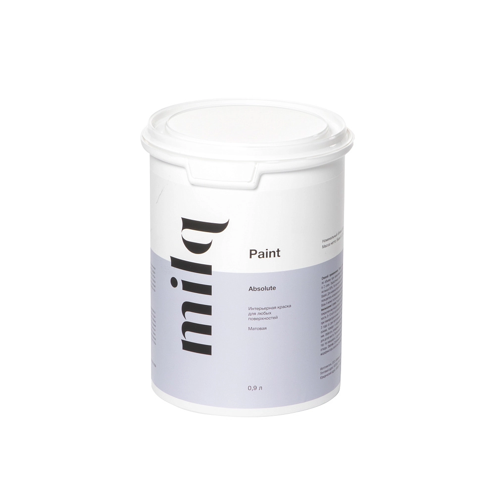 картинка Краска Milq Absolute 0,9л база А от магазина Art Lab