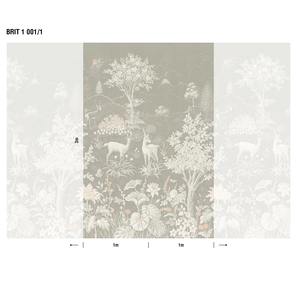 картинка Обои BRIT 1 001/1 от магазина Art Lab