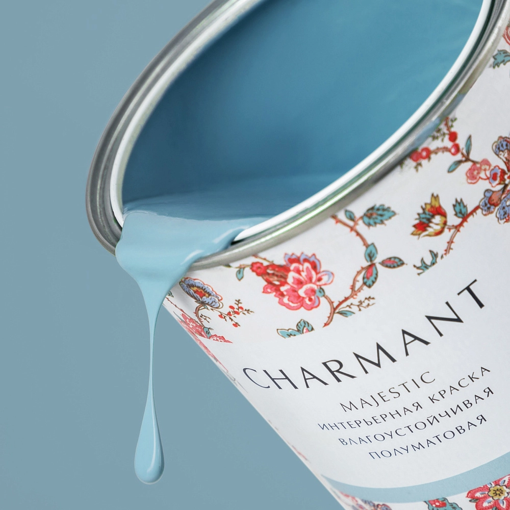 картинка Пробник Сharmant Marinel полуматовая акрил-уретановая для влажных помещений  база А 0,4л от магазина Art Lab