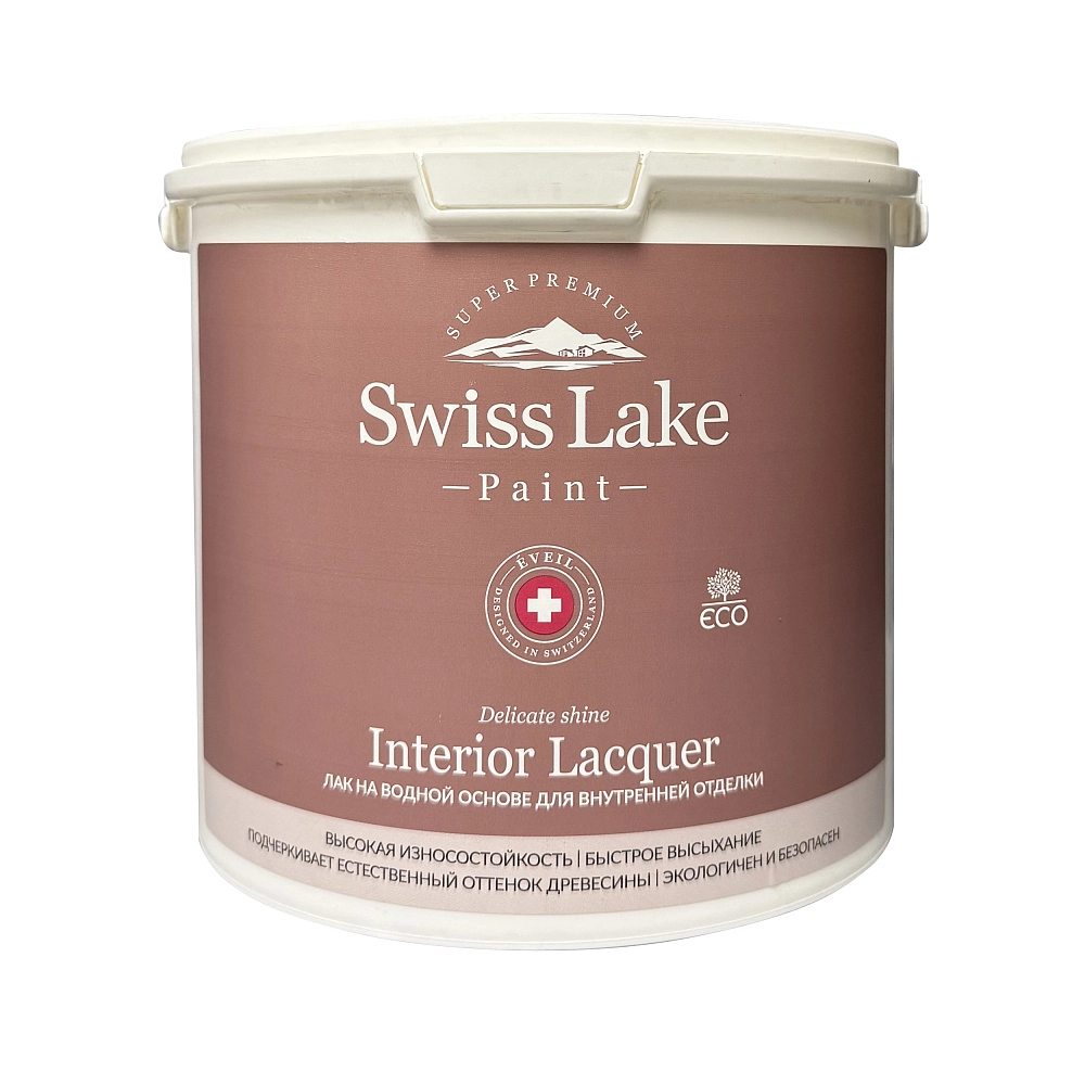картинка Лак на водной основе для внутренней отделки Interior Lacquer глянцевый 3л от магазина Art Lab