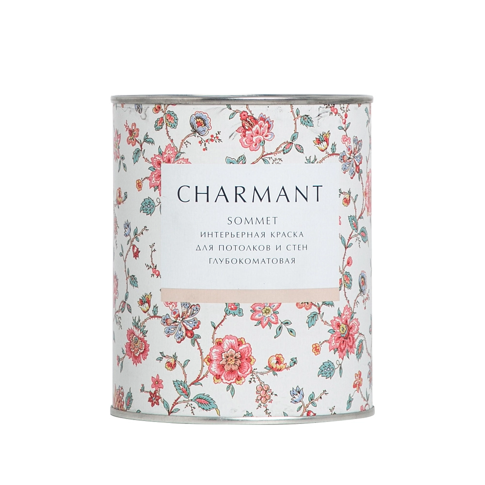 картинка Краска Charmant Sommet акрил-уретановая для стен и потолков  база А 0,9 л от магазина Art Lab