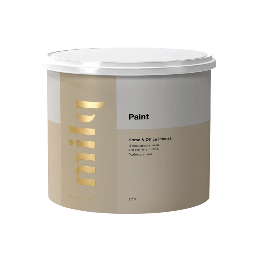 картинка Краска Milq Home & Office Intense 2,7л база A от магазина Art Lab