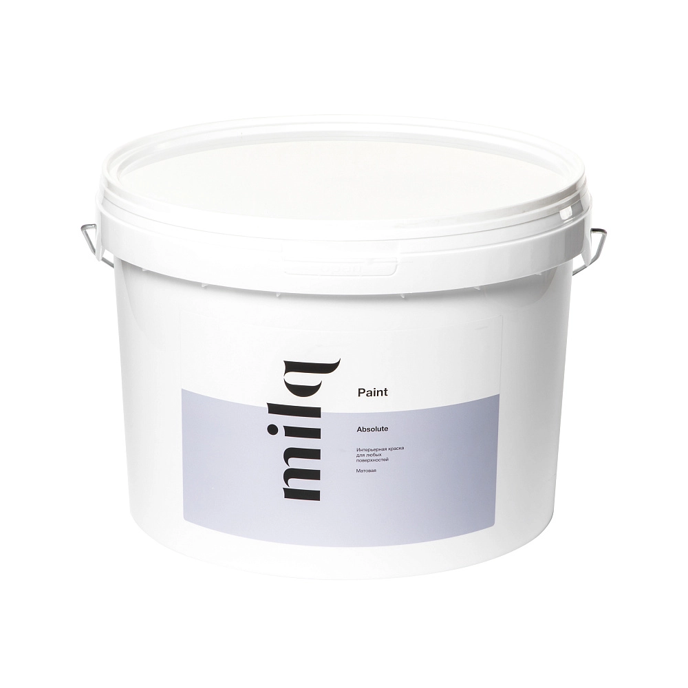 картинка Краска Milq Absolute 9л база А от магазина Art Lab