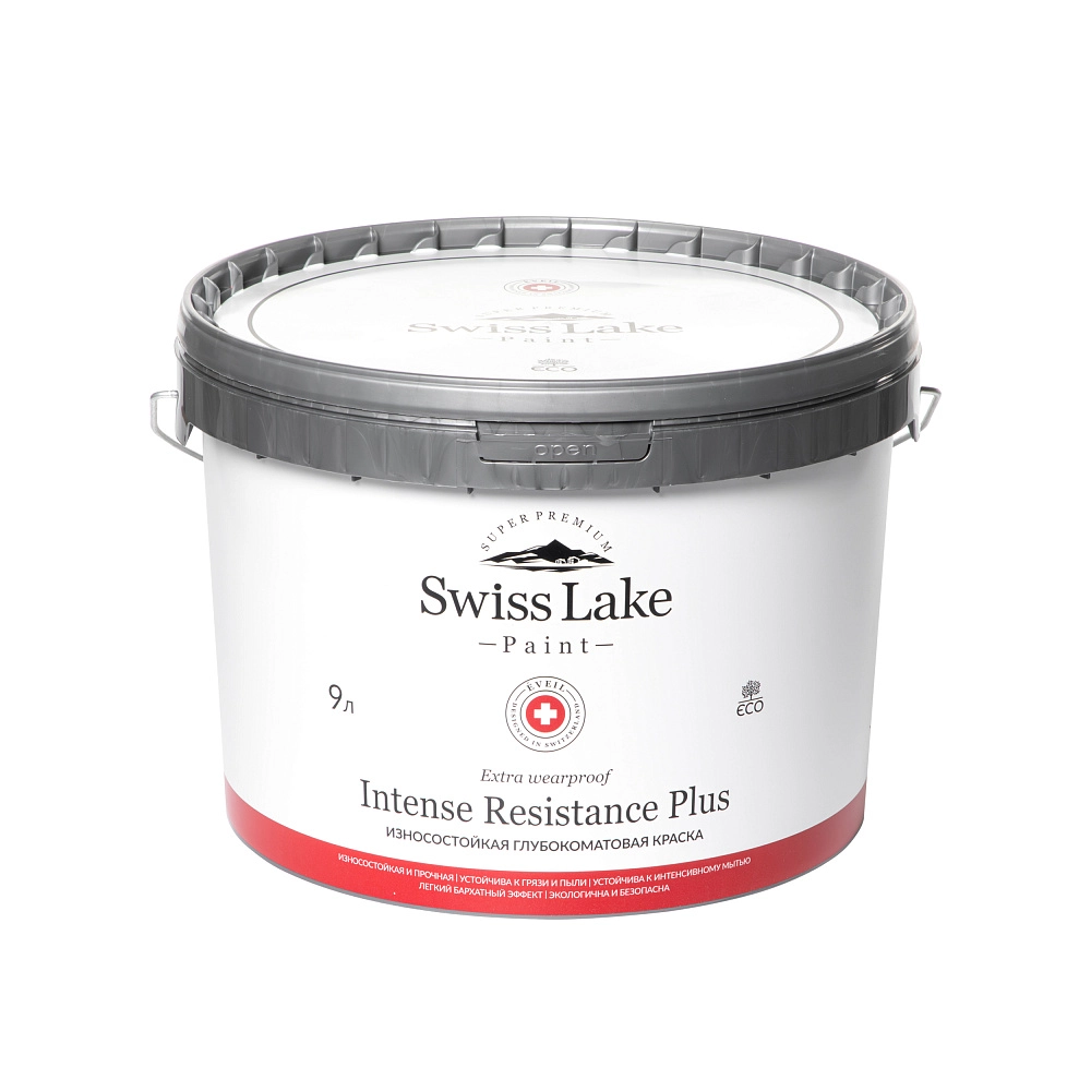 картинка Краска Swiss Lake Intense Resistance Plus база А 9л от магазина Art Lab