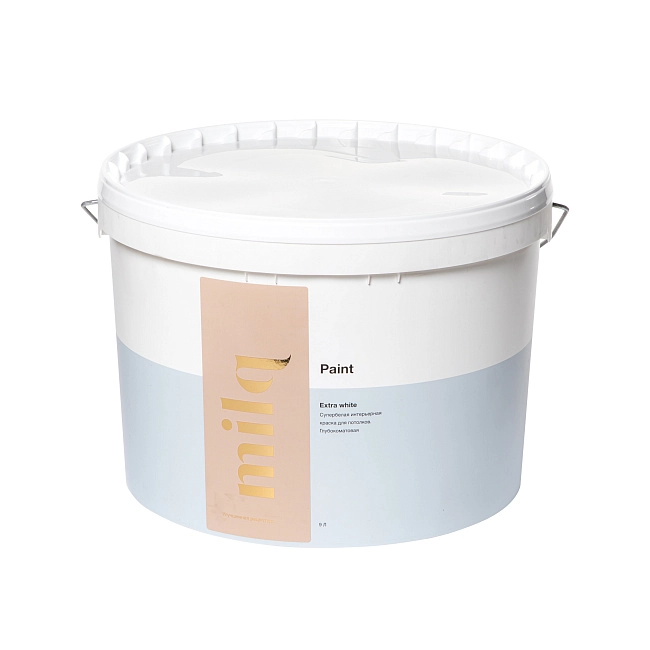 Краска Milq Extra White  9л