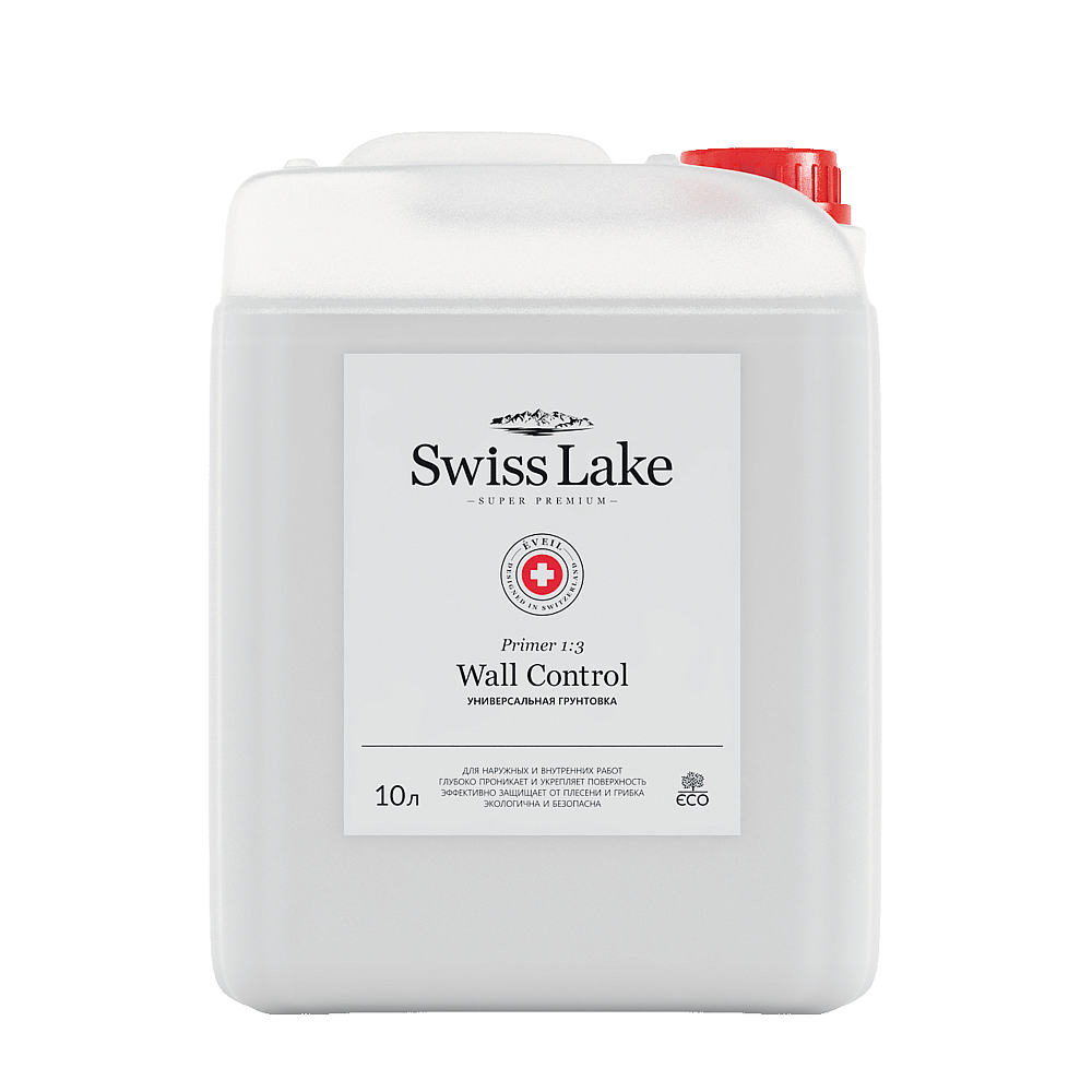 картинка Грунт Swiss Lake глубокого проникновения Primer 1:3 Wall Control 0.9л от магазина Art Lab