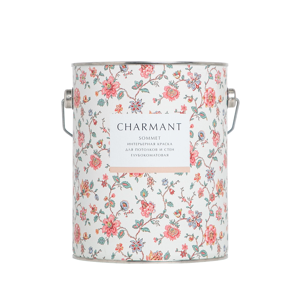 картинка Краска Charmant Sommet акрил-уретановая для стен и потолков  база А 2,7 л от магазина Art Lab