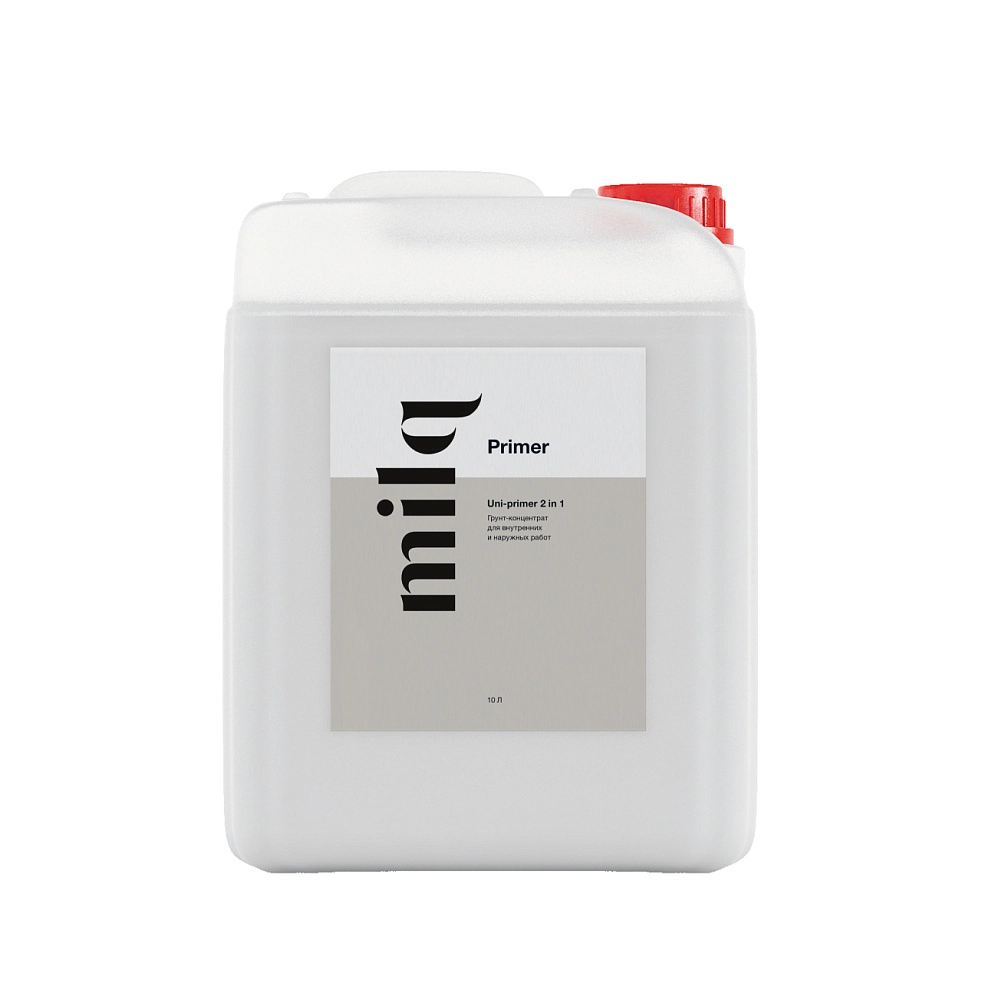 картинка Грунт Milq Uni-primer 2 in 1 10л от магазина Art Lab