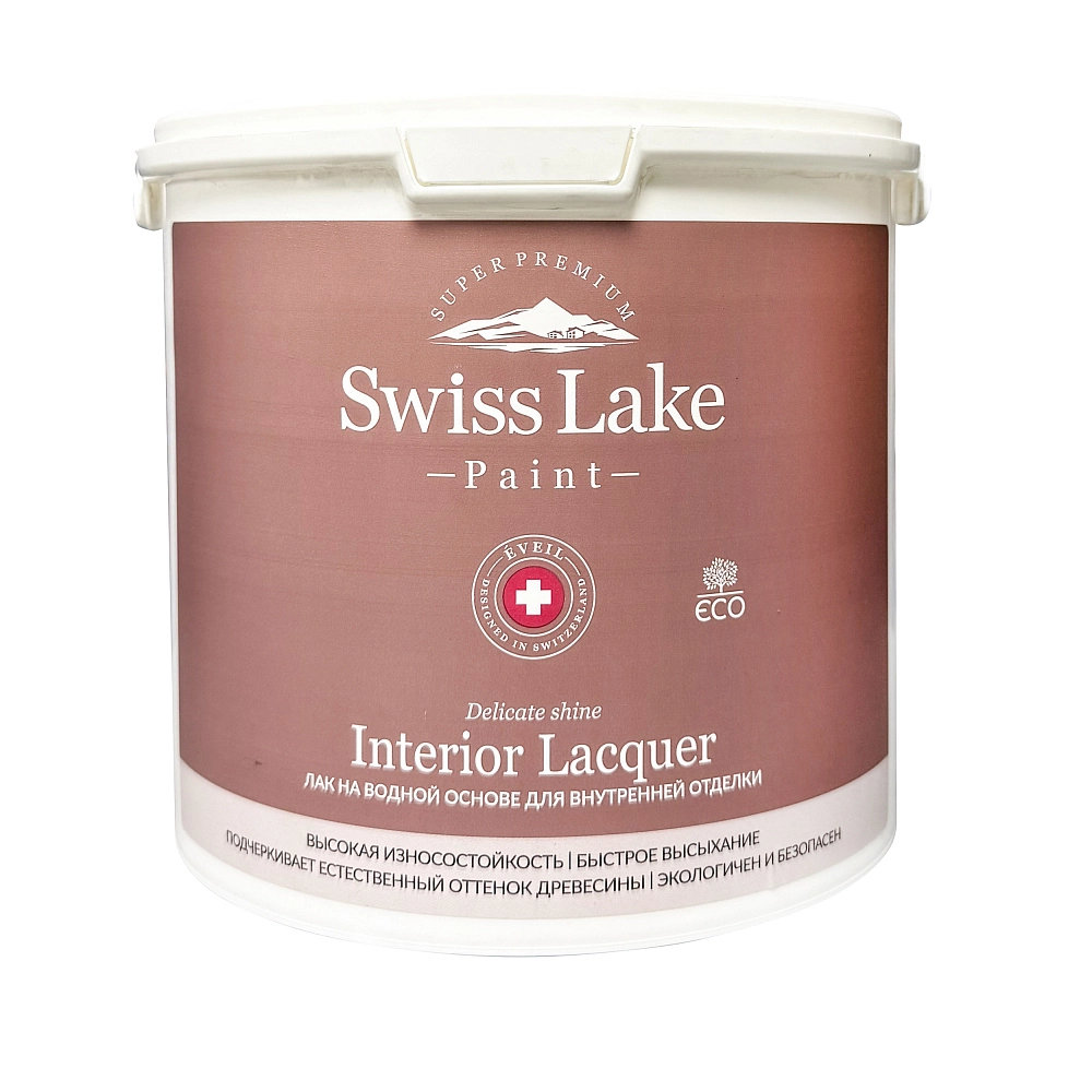 картинка Лак на водной основе для внутренней отделки Interior Lacquer матовый 3л от магазина Art Lab