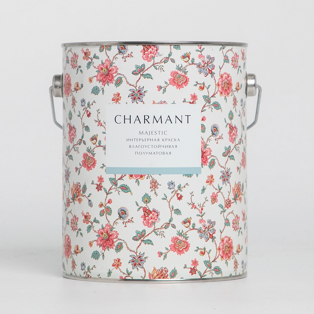 картинка Краска Сharmant Marinel полуматовая акрил-уретановая для влажных помещений  база А 2,7 л от магазина Art Lab